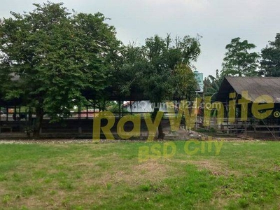 KAVLING NEMPEL BSD CITY DI SERPONG PUSPIPTEK GUNUNG SINDUR (DEPAN PERUMAHAN SERPONG NATURA)