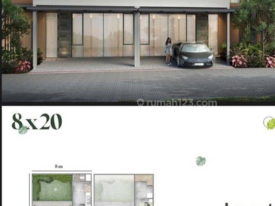 Rumah Permata Hijau Residence PIK 2 8X20, CLUSTER EXCLUSIVE!!