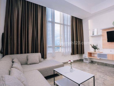 Sewa Apartemen 2 BR Fully Furnished Siap Huni Dekat Karawaci