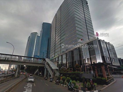 Sewa Kantor Menara Jamsostek 133 M2 Bare Gatot Subroto Jakarta