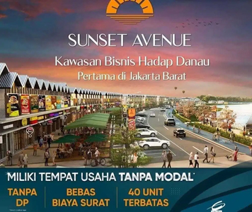 Dijual Ruko Sunset Avenue, Citra 8, Citra Garden City, Jakarta Barat