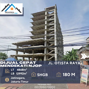 Jl. Otista Raya Jatinegara Jakarta Timur Gedung Dijual Mendekati NJOP