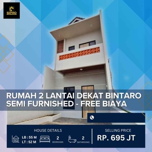 Jual Murah Rumah Pondok Kacang Pondok Aren Siap Huni Shm