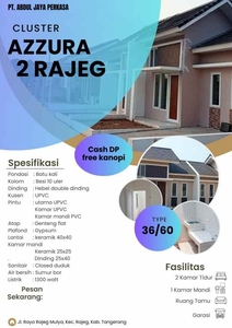 Jual Rumah Lokasi Rajeg Mulya