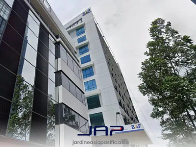 Sewa Kantor RA Mampang Luas 630 m2 Bare di Rooftop Mampang Jakarta