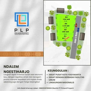Tanah Kavling 4jutaan Dekat Pusat Kota Yogyakarta