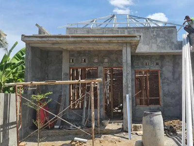 4 UNIT RUMAH PROSES BANGUN DALAM PERUMAHAN NGENTAK ASRI 5 JK12073