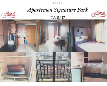 Di sewakan Apartemen 2 Kamar di Signature Park Tebet