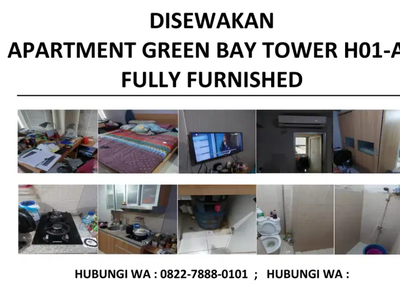 Dijual apartment Green Bay Blok H-01- AF
