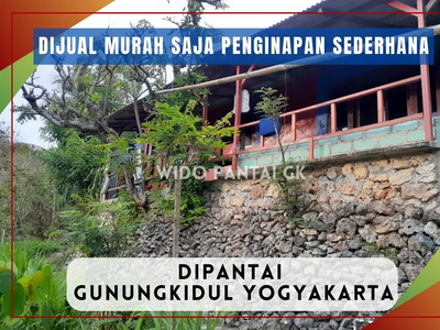 Dijual Penginapan Sederhana di Pantai Gunungkidul Yogyakarta