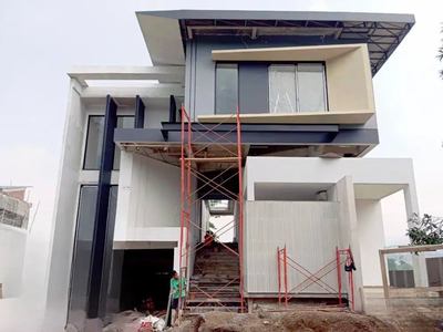 dijual rumah baru cantik modern view bagus di kumalasinta kota baru