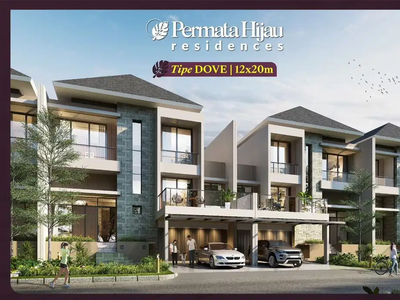 Dijual rumah komplek permata hijau residences pik 2 jakarta