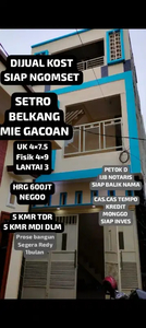 DIJUAL RUMAH KOS BARU GRESS SETRO