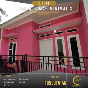 Dijual rumah ready dan indent custom mulai dari 165 jutaan SHM