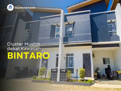 Dijual Rumah Syariah Area Bintaro dekat Tol, KRL dan Mal Bintaro
