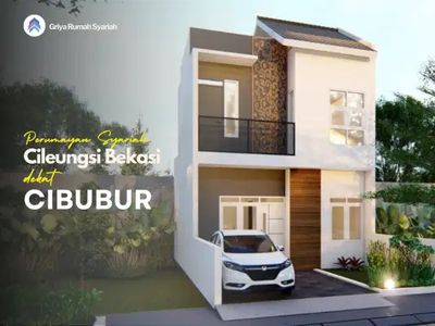 Dijual rumah syariah Bekasi di Timur Cibubur dekat Tol dan Mal Metland