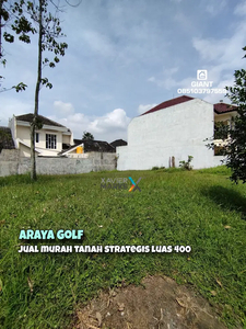 DIJUAL TANAH 2 KAVLING JEJER DI ARAYA GOLF MALANG