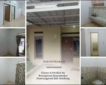 Dikontrakan Rumah di Rancamulya - Rancamanyar - Pameungpeuk Bandung