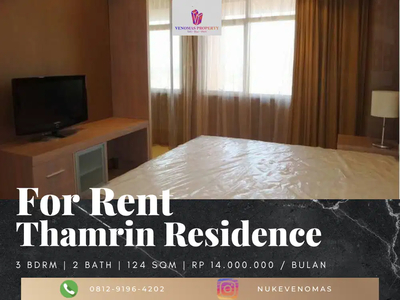 Disewakan Apartemen Thamrin Residence Condo House 2BR Full Furnished