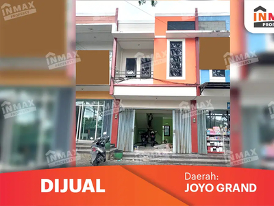 [DV] Ruko 2 Lantai Jalan Kembar Parkir Luas Villa Bukit Tidar Malang