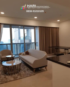 FOR RENT Apartment Anandamaya Residence 2 BR - Lux Furnished dekat MRT