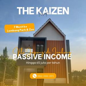 Investasi Vila gaya Jepang Modern Passive Income hingga 65jt/thn SHM