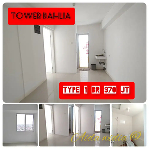 Jual BU!! Satu kamar Unfurnished Apartemen Bassura City @