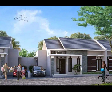 JUAL RUMAH BARU 400 JUTA GEDONGAN - COLOMADU TYPE 43/80