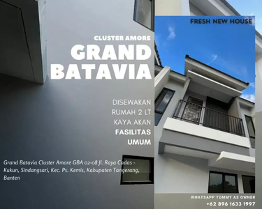Kontrakan Grand Batavia Cluster Amore Mumer Kaya Akan Fasilitas