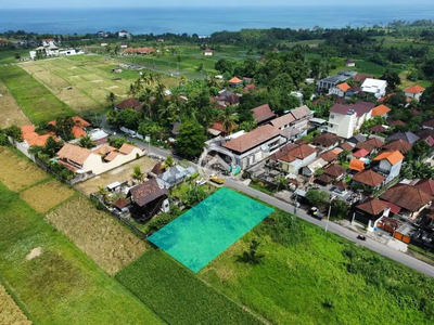 Land for lease in main road Kedungu beach - Tabanan