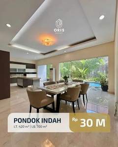 Mewah Dijual Rumah Area Elite di Pondok indah Jakarta Selatan