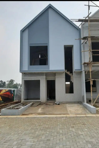 Promo,, Dipasarkan rumah cluster 2 lantai di jln raya Bogor