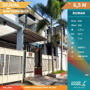 Q006 Dijual Rumah bisa untuk usaha Kost, Perum Tirtasani Royal Resort