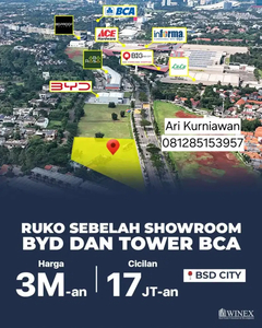 Ruko Northridge signature launching perdana boulevard rata bsd city