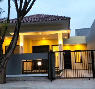 Rumah baru renovasi Anggrek Loka BSD City Serpong