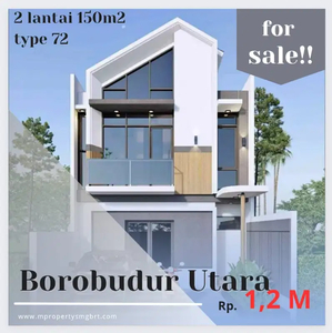 Rumah Borobudur Manyaran Semarang 100 m Jl Raya Abdurrahmansaleh
