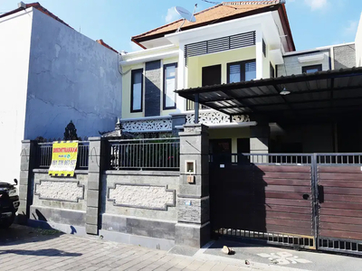 Rumah Elit 4KT Disewakan Bs Bulanan Furnish di Jl Nangka Gatsu Renon