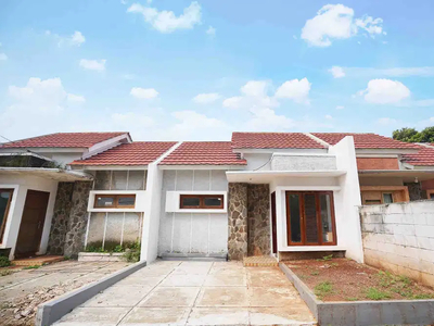 Rumah Full Furnished 15 Menit Stasiun Citayam Free Biaya KPR Nego