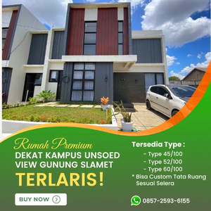 Rumah Modern Purwokerto Dekat Unsoed