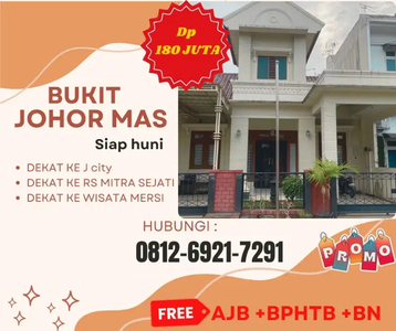 rumah murah mewah di Medan Johor dekat J city siap huni