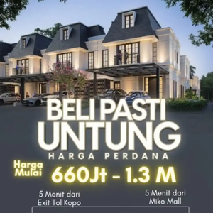 Rumah Murah Selatan Bandung VICTORIA TOWN HOUSE TKI BANDUNG