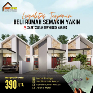 Rumah Smart Sultan Manang Sukoharjo