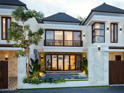 Rumah style Villa indent Tropical Minimalis