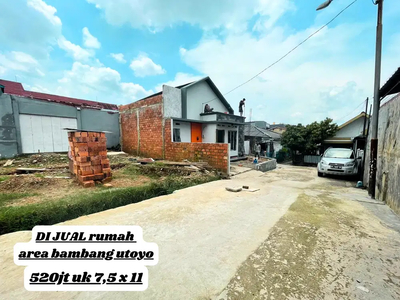 Rumah Type 45 Lokasi Bambang Utoyo Jl.Ramakasih 1