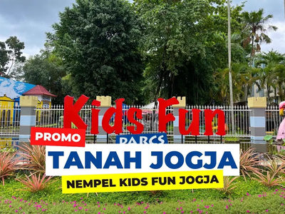 Selangkah KidsFun Jogja; Harga 2 jutaan, Tepi Aspal 7 Meter