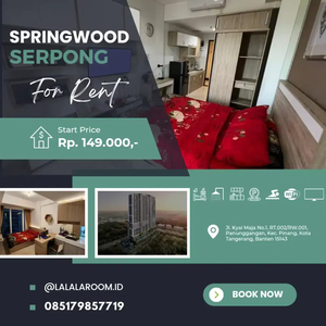 Sewa Apartemen Harian Springwood Residence Tangerang