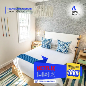 Staycation Penginapan Transpark Bintaro Aesthetic En'sRoom Rabu