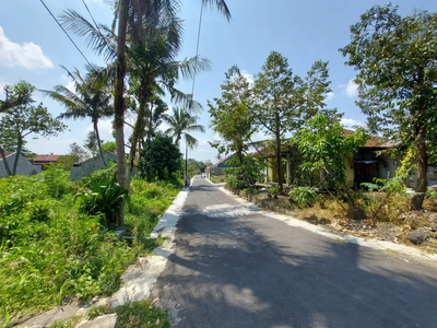 Tanah Dijual Jogja 600 Meter Jl.Purwomartani Kalasan, SHM Cocok Hunian