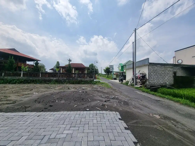Tanah Jl Damai Jogja Dekat Cengkir Resto, View Sawah Cocok Huni