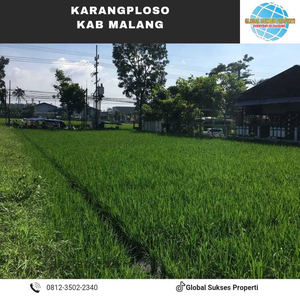 Tanah Luas Super Murah Strategis Siap Bangun di Karangploso Malang